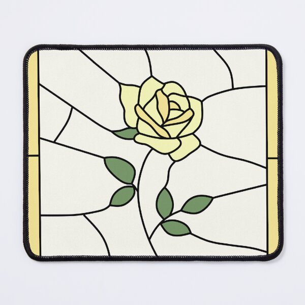 Item preview, Stained Glass Rose (Yellow) designed and sold by nklange240.