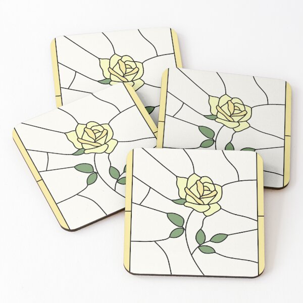 Item preview, Stained Glass Rose (Yellow) designed and sold by nklange240.