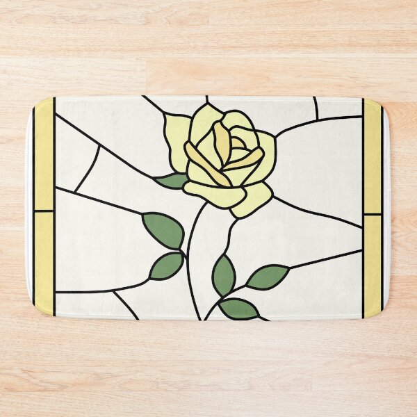 Item preview, Stained Glass Rose (Yellow) designed and sold by nklange240.