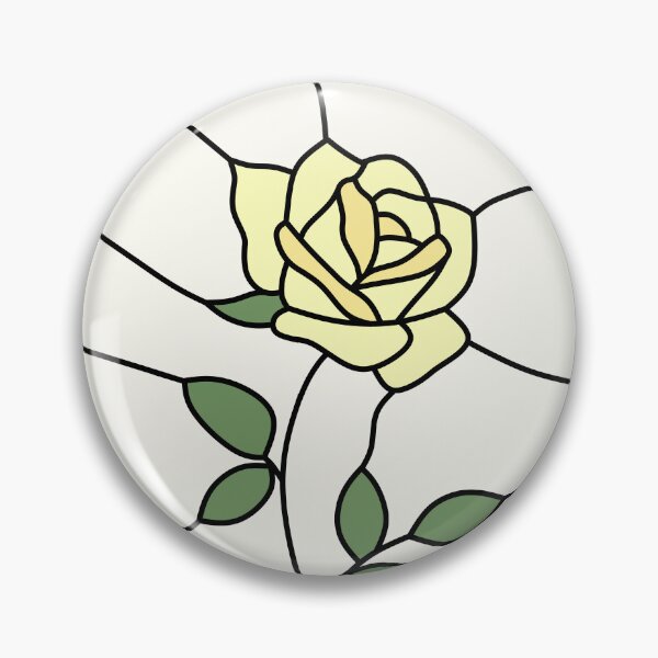 Item preview, Stained Glass Rose (Yellow) designed and sold by nklange240.