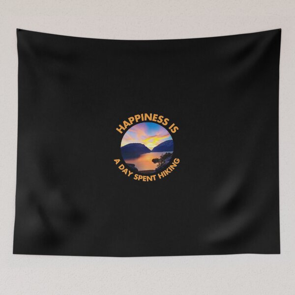 Item preview, Happiness Is A Day Spent Hiking designed and sold by patricklevar.