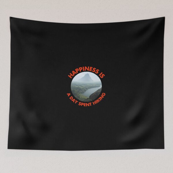 Item preview, Happiness Is A Day Spent Hiking designed and sold by patricklevar.