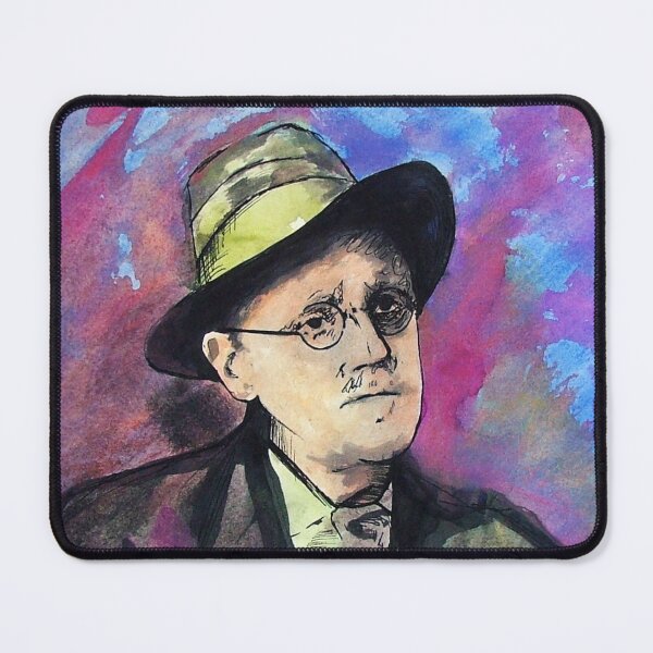 Item preview, James Joyce - Portrait of a young artist | Finnegans Wake | Bloomsday | The Dubliners | Irish Poet | Poem | Poetry | Writer Literature | Ireland | Buy Irish Art designed and sold by BuyIrishArt.