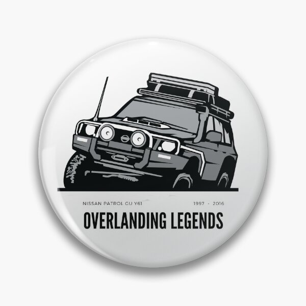Item preview, Camping Adventure Gift | Nissan Patrol 4x4 Overlanding Legend designed and sold by Duncan Udawatta  | The Mugzz Shop.