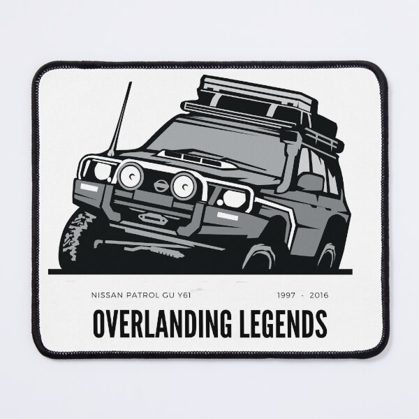 Item preview, Camping Adventure Gift | Nissan Patrol 4x4 Overlanding Legend designed and sold by Duncan Udawatta | The Mugzz Shop.