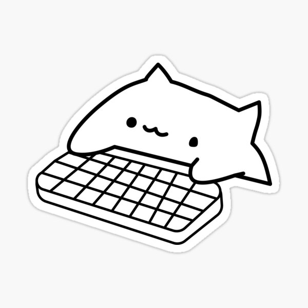 Keyboard Meme Stickers for Sale