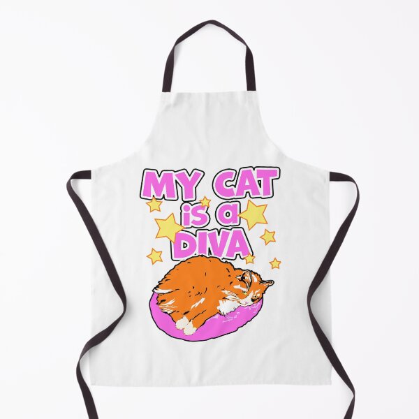 Item preview, My Cat is a Diva Funny Cat Owner Design designed and sold by KTSubz Faith & Fun Designs.