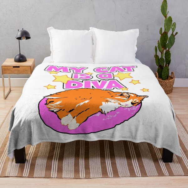 Item preview, My Cat is a Diva Funny Cat Owner Design designed and sold by KTSubz Faith & Fun Designs.
