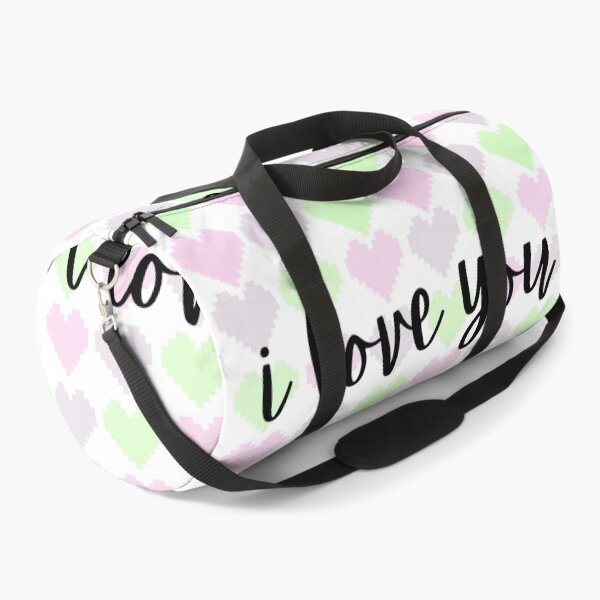 Item preview, i love you with pastel hearts designed and sold by janishataneja.