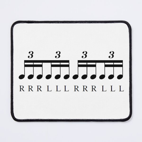 Item preview, Triplets - Rudiment Sticker designed and sold by rudimentrepub.