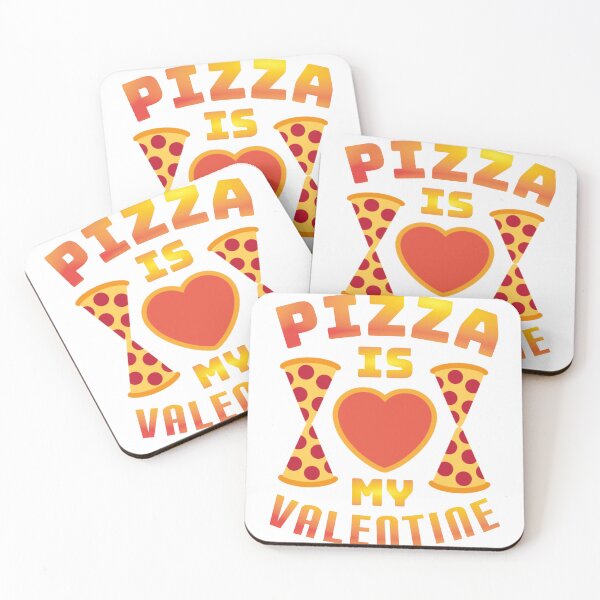 Item preview,  Pizza is my VALENTINE funny VALENTINES day boys kids designed and sold by Umiska.