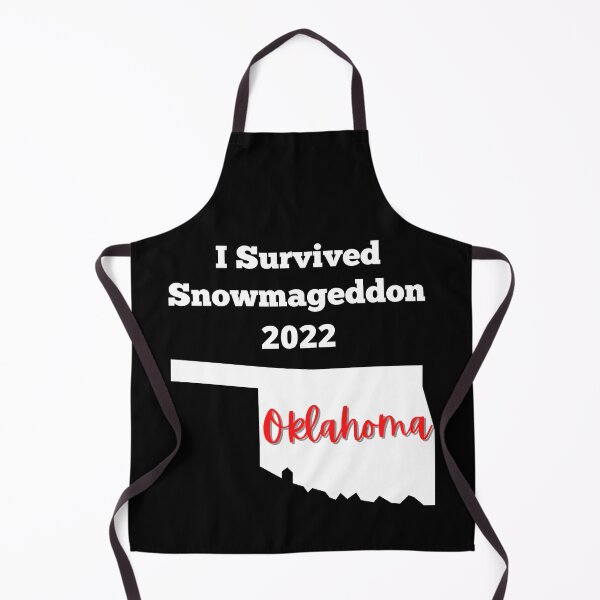 Item preview, I Survived Snowmageddon 2022 with State Of Oklahoma designed and sold by Peter Stawicki.