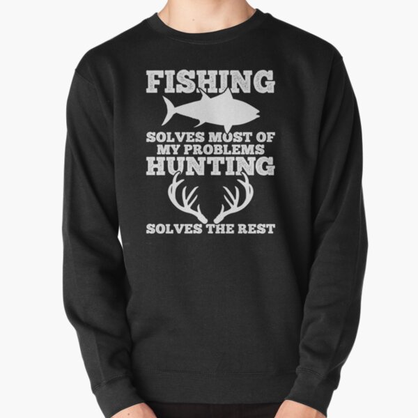 Fishing Hunter Antler %26 Sweatshirts & Hoodies for Sale