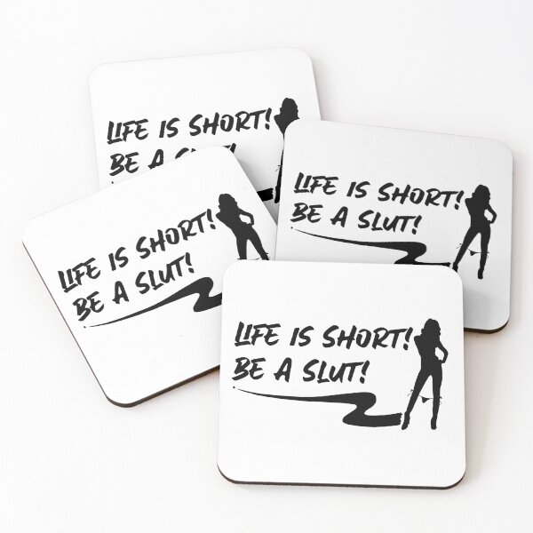 Item preview, Life is Short! Be a Slut! Swinger Lifestyle Design designed and sold by swingersshop.