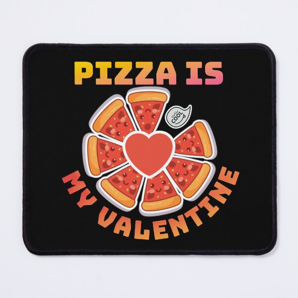 Item preview,  Pizza is my VALENTINE funny VALENTINES day boys kids designed and sold by Umiska.