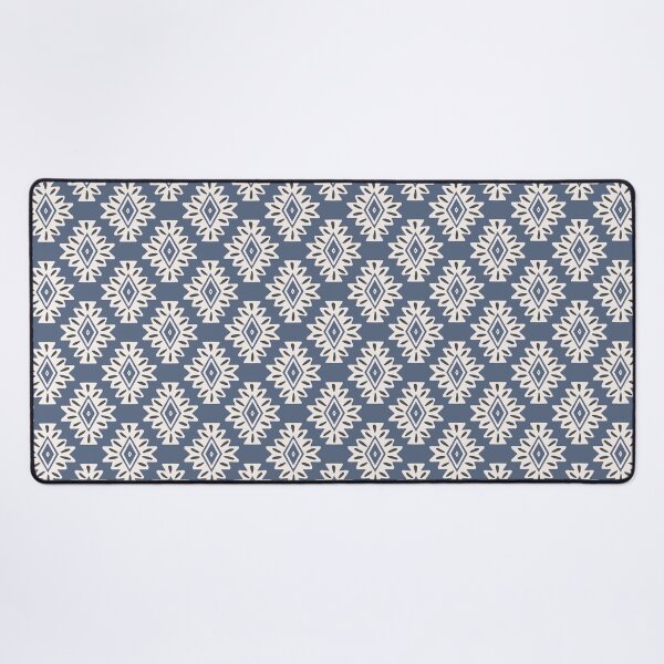 Item preview, abstract aztec geometric - navy blue designed and sold by Chelsea Jay.
