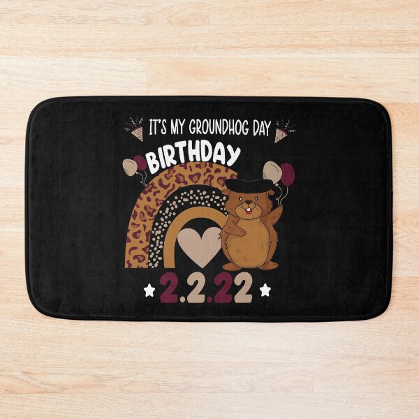 Item preview, It's My Groundhog Day Birthday 2.2.22 woodchuck Feb 2nd 22 designed and sold by ecomdesign.