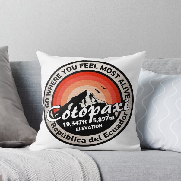 Item preview, Cotopaxi, Latacunga, Ecuador, Retro designed and sold by mountainfad.