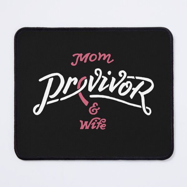 Item preview, Previvor Gift with Breast Cancer Ribbon, Mental Health Help. Cancer Warrior & Fighter designed and sold by PaulLesser.