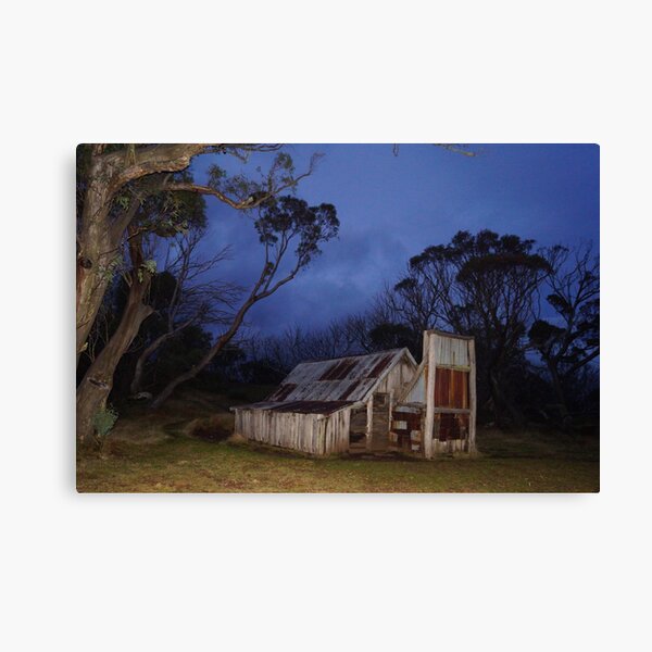 Item preview, Wallace's Hut - Night designed and sold by jessfleming.
