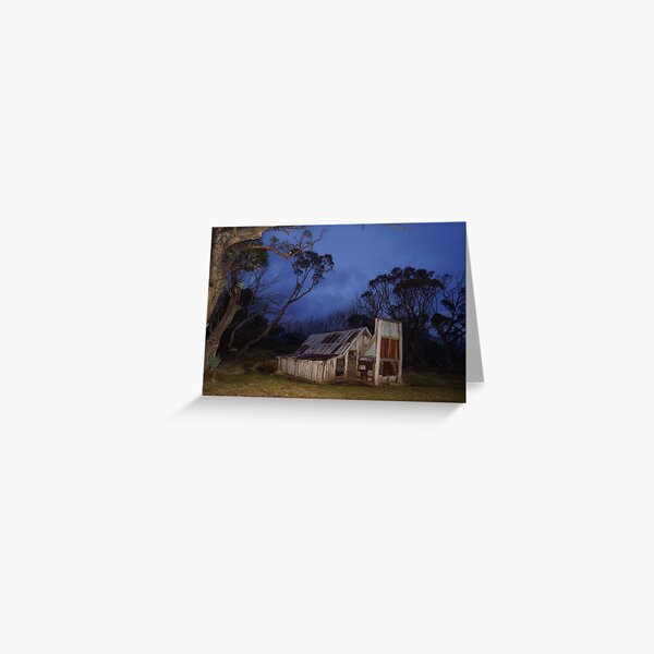 Item preview, Wallace's Hut - Night designed and sold by jessfleming.