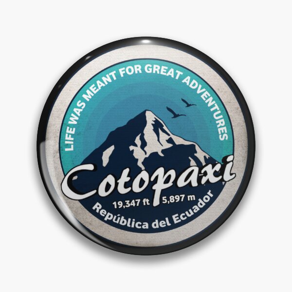Item preview, Cotopaxi, Latacunga, Ecuador, Retro designed and sold by mountainfad.