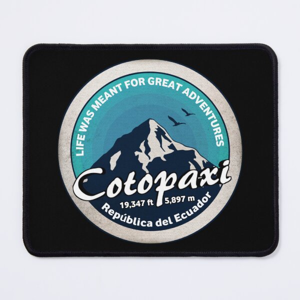 Item preview, Cotopaxi, Latacunga, Ecuador, Retro designed and sold by mountainfad.