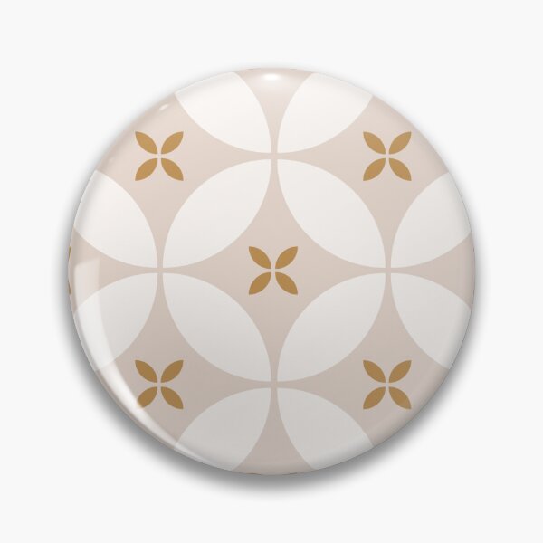 Item preview, minimal moroccan tiles blush and gold designed and sold by Chelsea Jay.