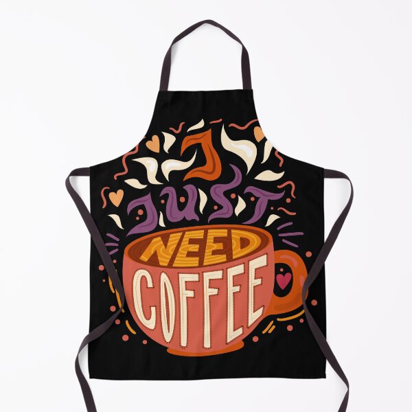 Item preview, I Just Need Coffee Energetic Typography designed and sold by KawaiiTops.