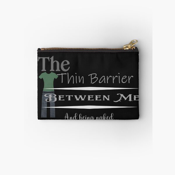 Item preview, The thin barrier between me and being naked women's Image designed and sold by Hexxyl.