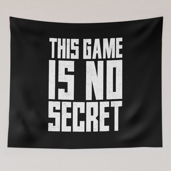 Item preview, This Game Is No Secret, Basketball Lover Quotes designed and sold by Artsy Fun.