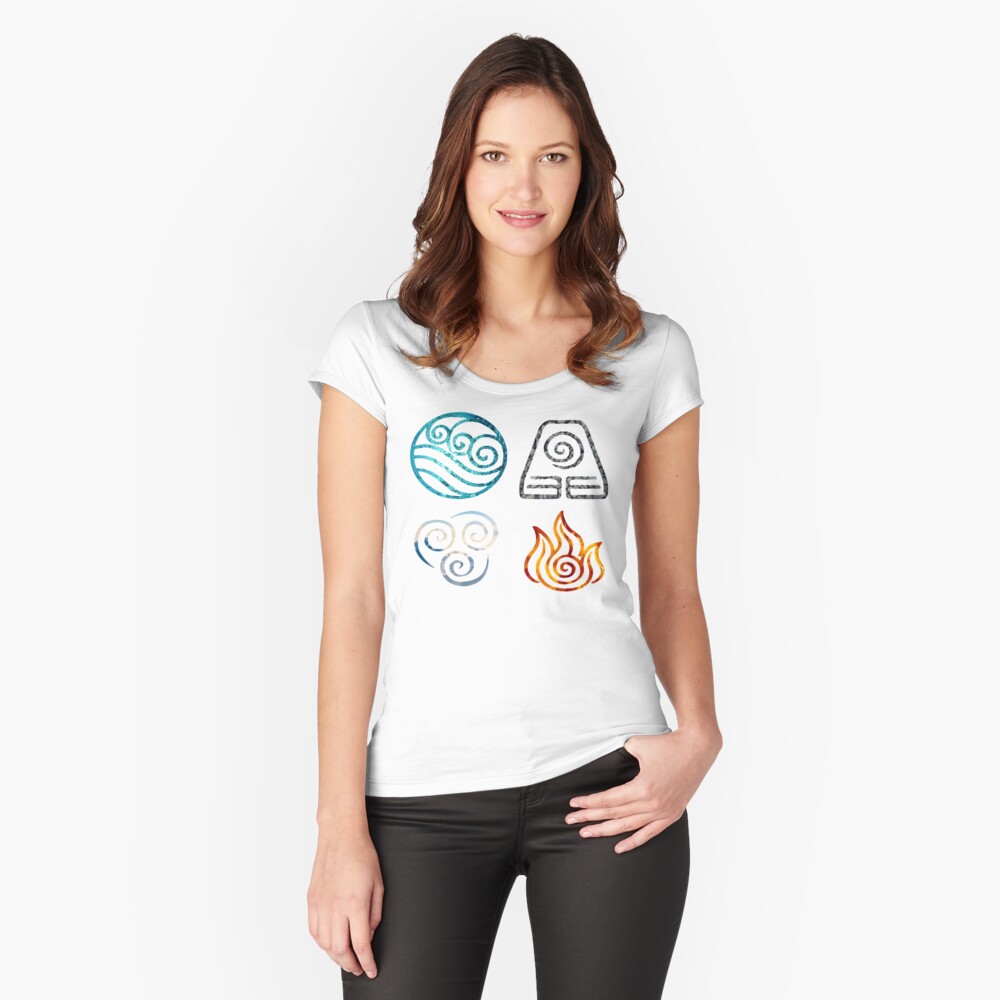 Item preview, Fitted Scoop T-Shirt designed and sold by LostHerMarbles.