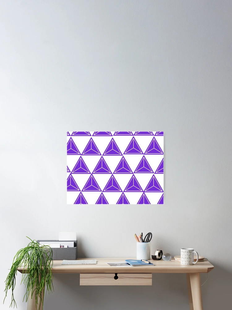 Thumbnail 2 of 3, Poster, triangular designed and sold by PonomarevStore.