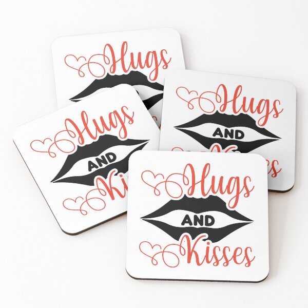Item preview, hugs and kisses -Hugs ,kisses and valentine. designed and sold by Designerstown.