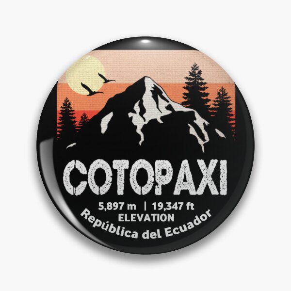 Item preview, Cotopaxi, Ecuador Retro designed and sold by mountainfad.
