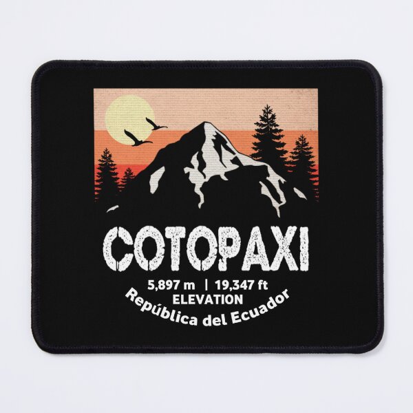 Item preview, Cotopaxi, Ecuador Retro designed and sold by mountainfad.