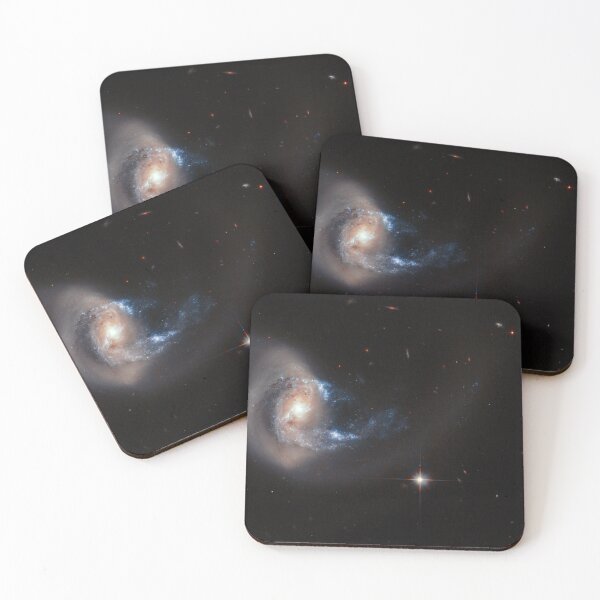 Item preview, Spiral galaxy NGC 7714 - Galactic merger (constellation of Pisces) designed and sold by Raureif.