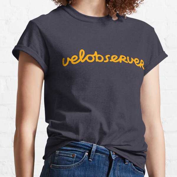 VelObserver Logo Shirt orange Classic T-Shirt