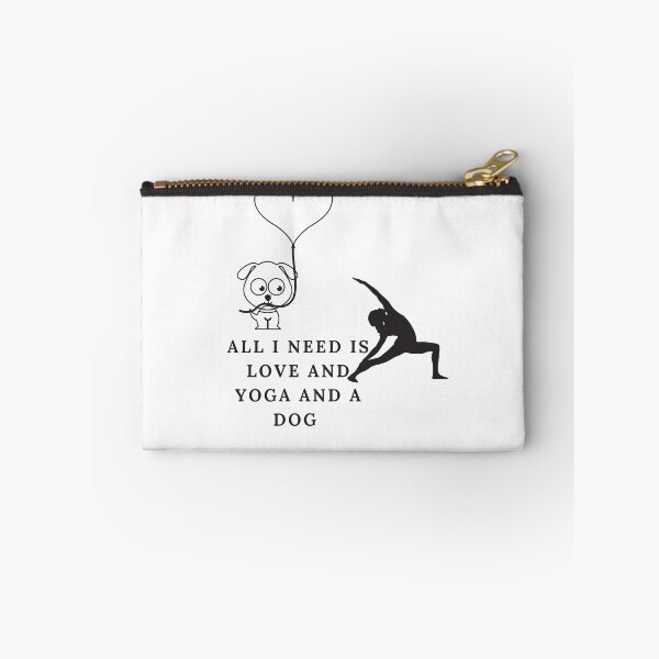 Item preview, All i need is love and yoga and a dog designed and sold by Khaila-shop.