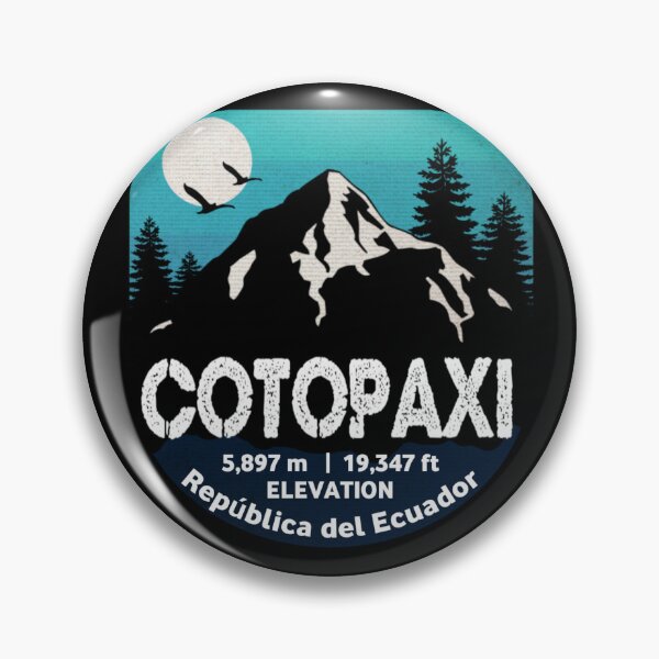 Item preview, Cotopaxi, Ecuador Retro designed and sold by mountainfad.