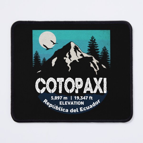 Item preview, Cotopaxi, Ecuador Retro designed and sold by mountainfad.