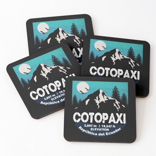 Item preview, Cotopaxi, Ecuador Retro designed and sold by mountainfad.