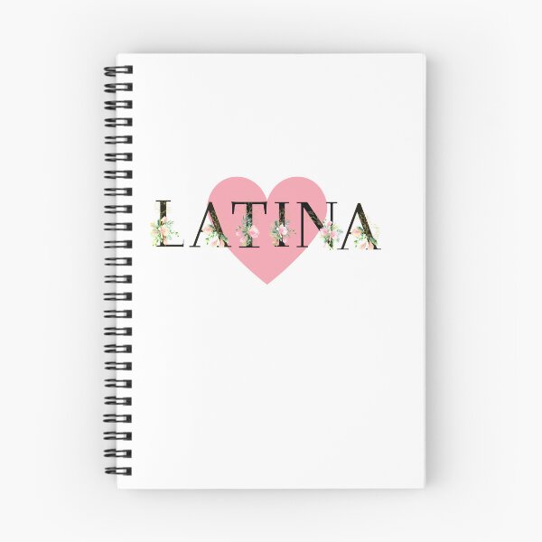 Artikelvorschau, Latina-Blumentext-Herz entworfen und verkauft von Designs141865.