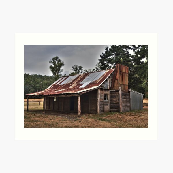 Fry's Hut Art Print