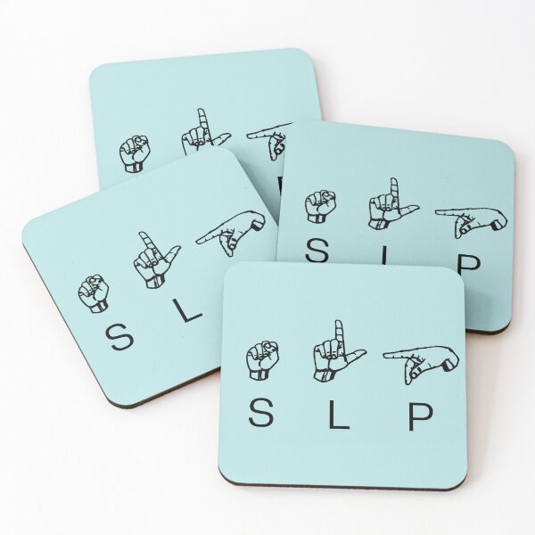 Item preview, SLP Speech Language Pathology ASL |  Speech pathologist | Speech therapy | Speech Therapist designed and sold by Violet Treasures.