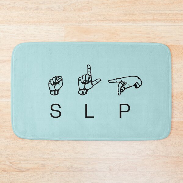 Item preview, SLP Speech Language Pathology ASL |  Speech pathologist | Speech therapy | Speech Therapist designed and sold by Violet Treasures.