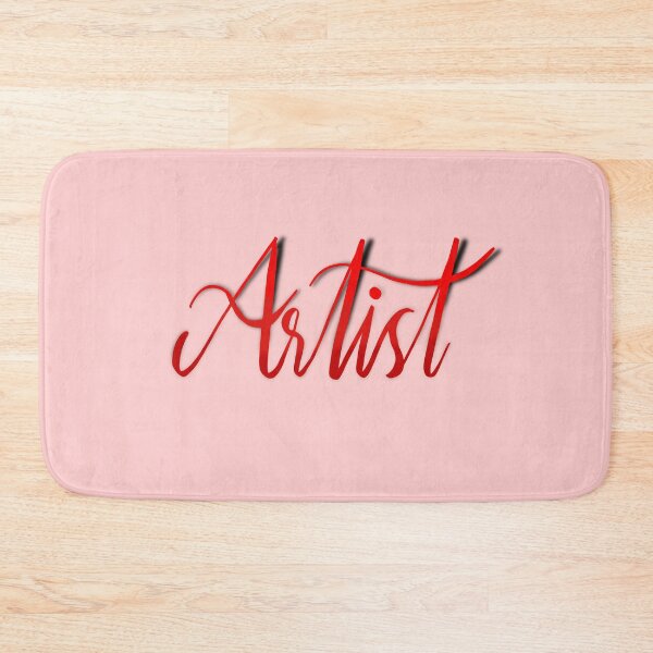 Item preview, Artist Handlettered 3D Quote in Pink #ffcdcd designed and sold by NAYANA S KUMAR.