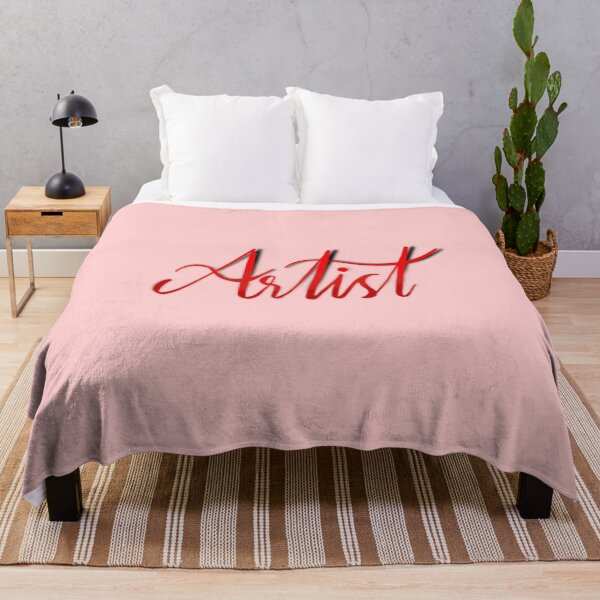 Item preview, Artist Handlettered 3D Quote in Pink #ffcdcd designed and sold by NAYANA S KUMAR.