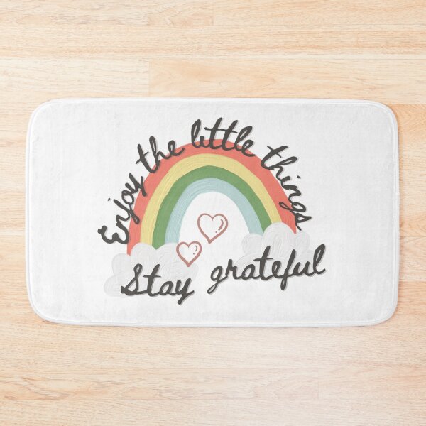 Item preview, Stay Grateful, Enjoy The Little Things designed and sold by NishiiAgrawal.
