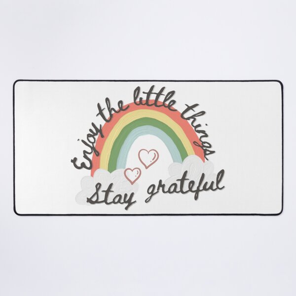 Item preview, Stay Grateful, Enjoy The Little Things designed and sold by NishiiAgrawal.